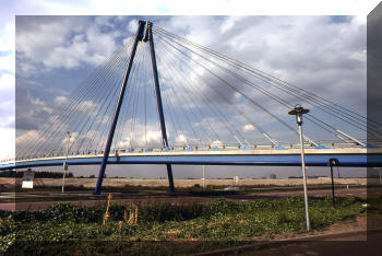 Parkshuttle bridge, Rotterdam