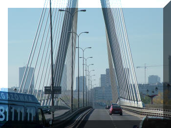 Road bridge, Warsaw, Poland