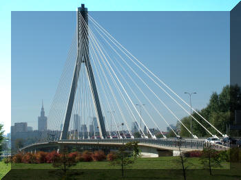 Road bridge, Warsaw, Poland