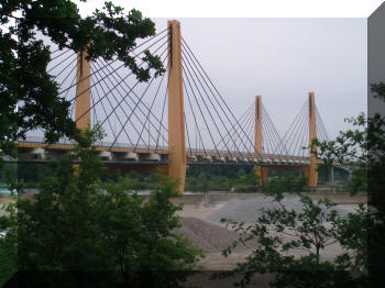 Millennium Bridge, Wroclaw, Poland