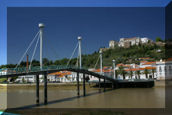 Footbridge in Alcácer do Sal, Portugal