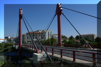 Ponte de tirantes, Almada, Portugal