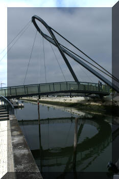 Ponte pedonal circular, Aveiro