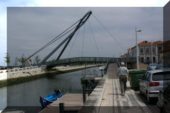 Ponte pedonal circular, Aveiro