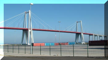 Bridge in Figueira da Foz, Portugal