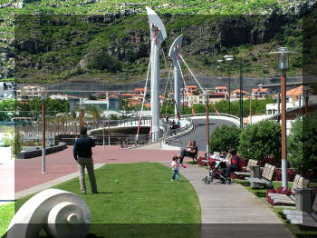 Road bridge, Machico, Madeira