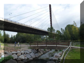 Bridge in Logroño, Spain