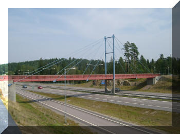 Footbridge, Södertälje, Sweden