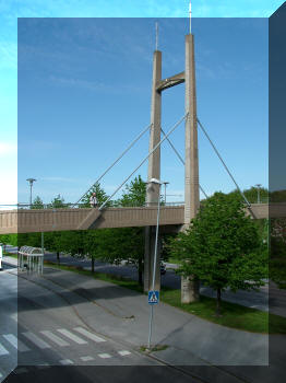 Footbridge in Stenungsund, Sweden