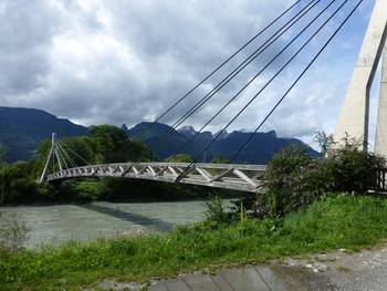 Fussgängerbrücke, Illarsaz