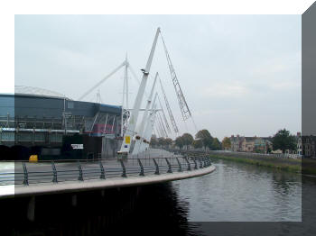 Millennium Walk, Cardiff, Wales