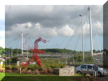 Pont King Morgan, Carmarthen, Wales