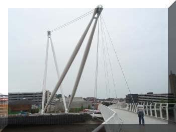 Newport City Footbridge, Newport, Wales