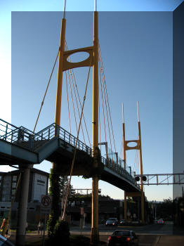 Kamloops footbridge, Canada