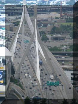 Leonard P Zakim Bridge, Boston, MA