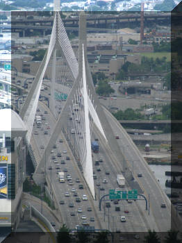 Leonard P Zakim Bridge, Boston, MA