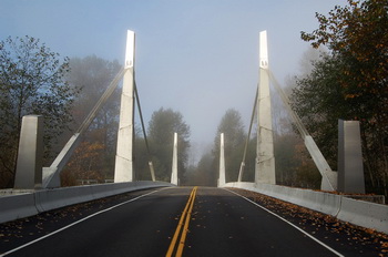 image: cable-stayed bridge