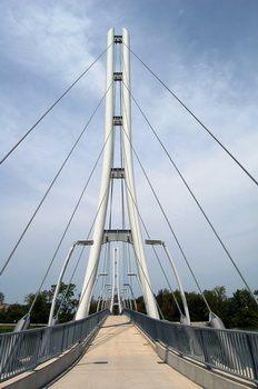 image: cable-stayed bridge