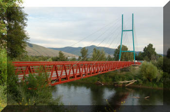 California Street Pedestrian Bridge, Missoula, Montana